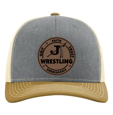 Jackson Wrestling Leather Patch Hat