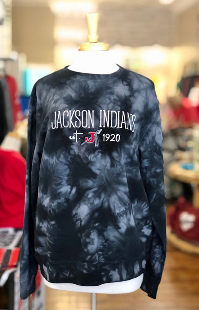 Jackson Indians Independent Tie Dye Sweatshirt