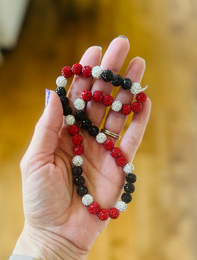 Bling Baseball Necklace