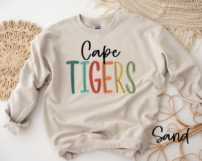 Cape Tigers Rainbow Sweatshirt