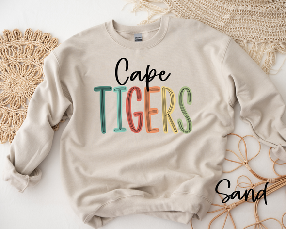 Cape Tigers Rainbow Sweatshirt