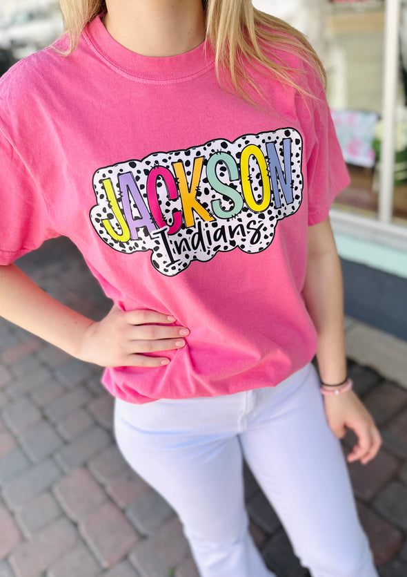 Neon Lights Comfort Colors Tee