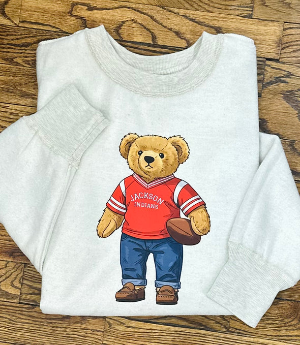 So Beary Jackson Enza Boxy Crewneck Sweatshirt