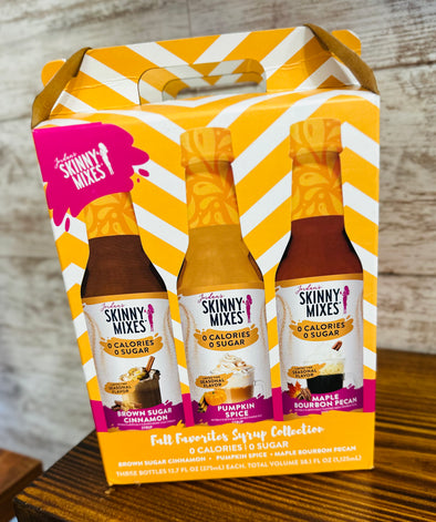 Skinny Mixes Fall Favorites Syrup Trio