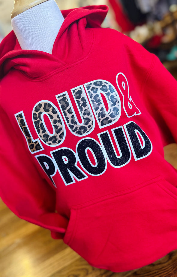 Loud & Proud Youth Hooded Sweatshirt