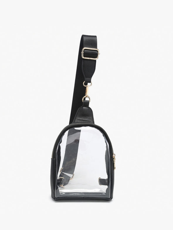 Jen & Co Ellen Clear Sling Bag