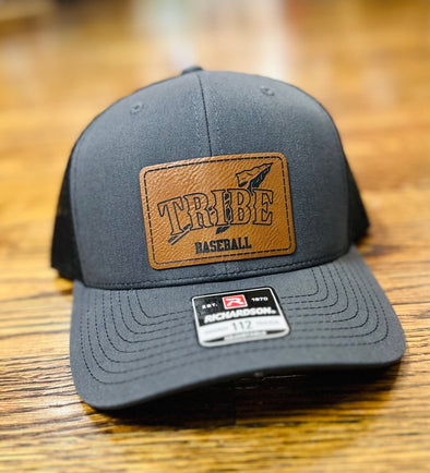 Tribe Baseball Leather Patch Cap