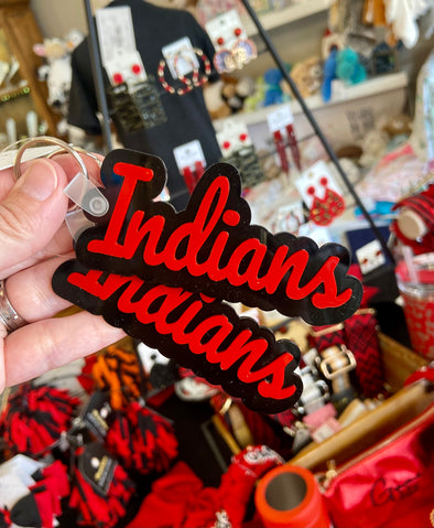 Indians Acrylic Keychains