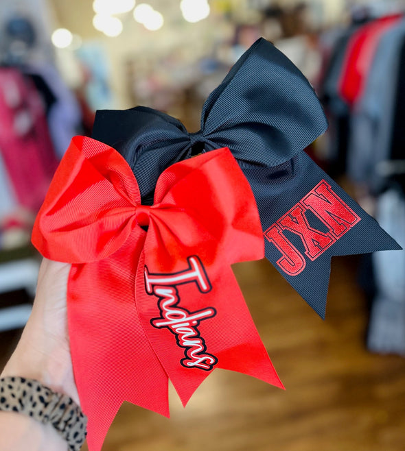 Cheer Bow with Alligator Clip