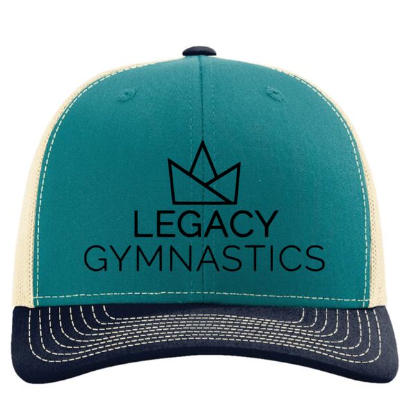 Legacy Gymnastics Embroidered Trucker Cap