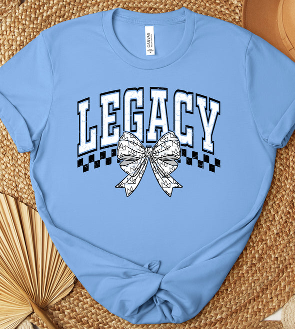 Legacy Gymnastics Checkerboard Bow