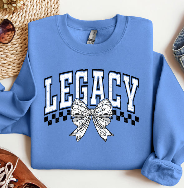 Legacy Gymnastics Checkerboard Bow