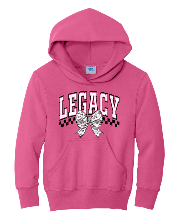 Legacy Gymnastics Checkerboard Bow