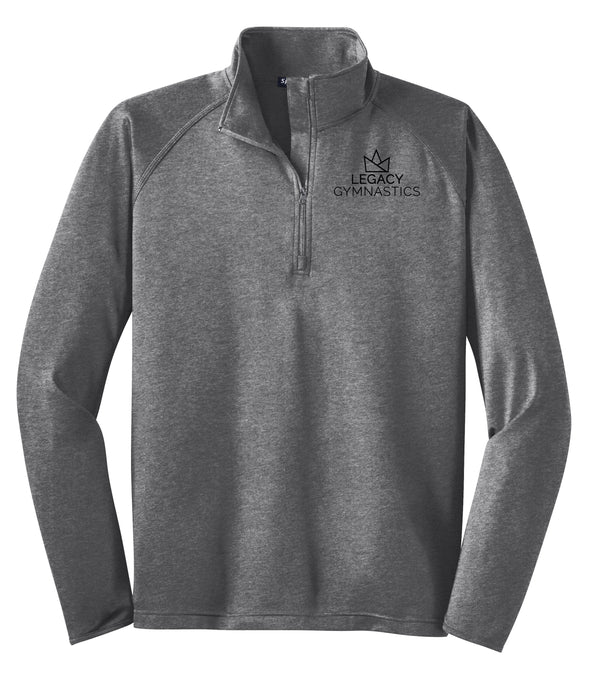 Legacy Gymnastics Embroidered Sport-Tek Stretch 1/4 Zip Pullover