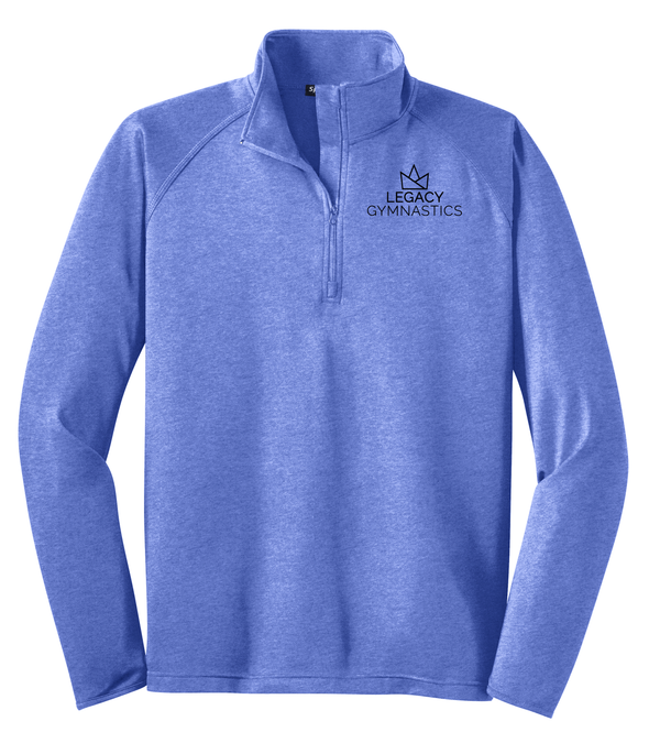 Legacy Gymnastics Embroidered Sport-Tek Stretch 1/4 Zip Pullover