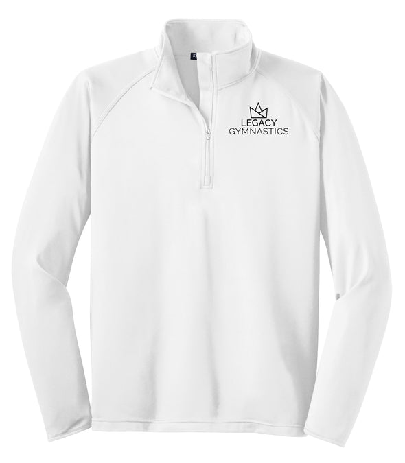 Legacy Gymnastics Embroidered Sport-Tek Stretch 1/4 Zip Pullover