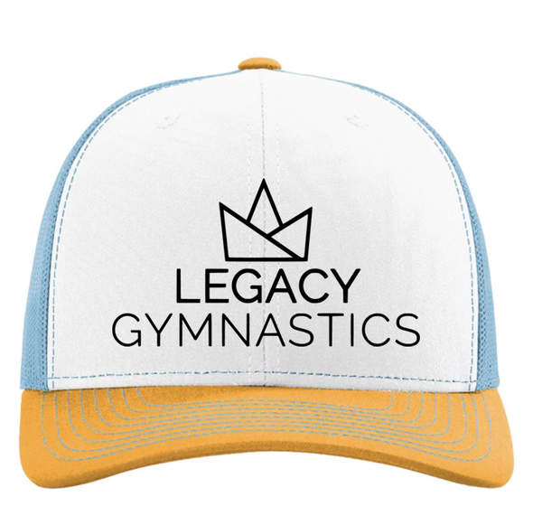 Legacy Gymnastics Embroidered Trucker Cap