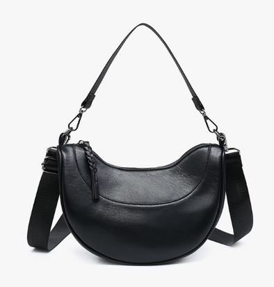 Jen & Co Monica Half-Moon Shoulder Bag/Crossbody