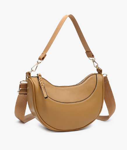 Jen & Co Monica Half-Moon Shoulder Bag/Crossbody