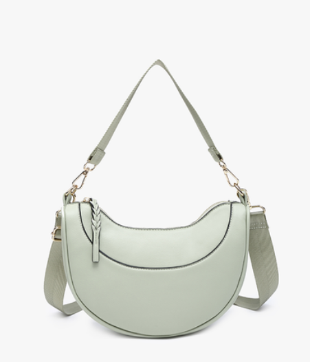 Jen & Co Monica Half-Moon Shoulder Bag/Crossbody