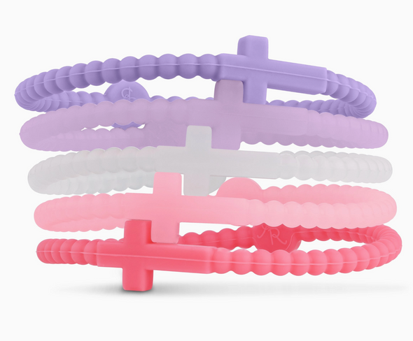 Ryan & Rose Silicone Jesus Bracelets 5-Pack