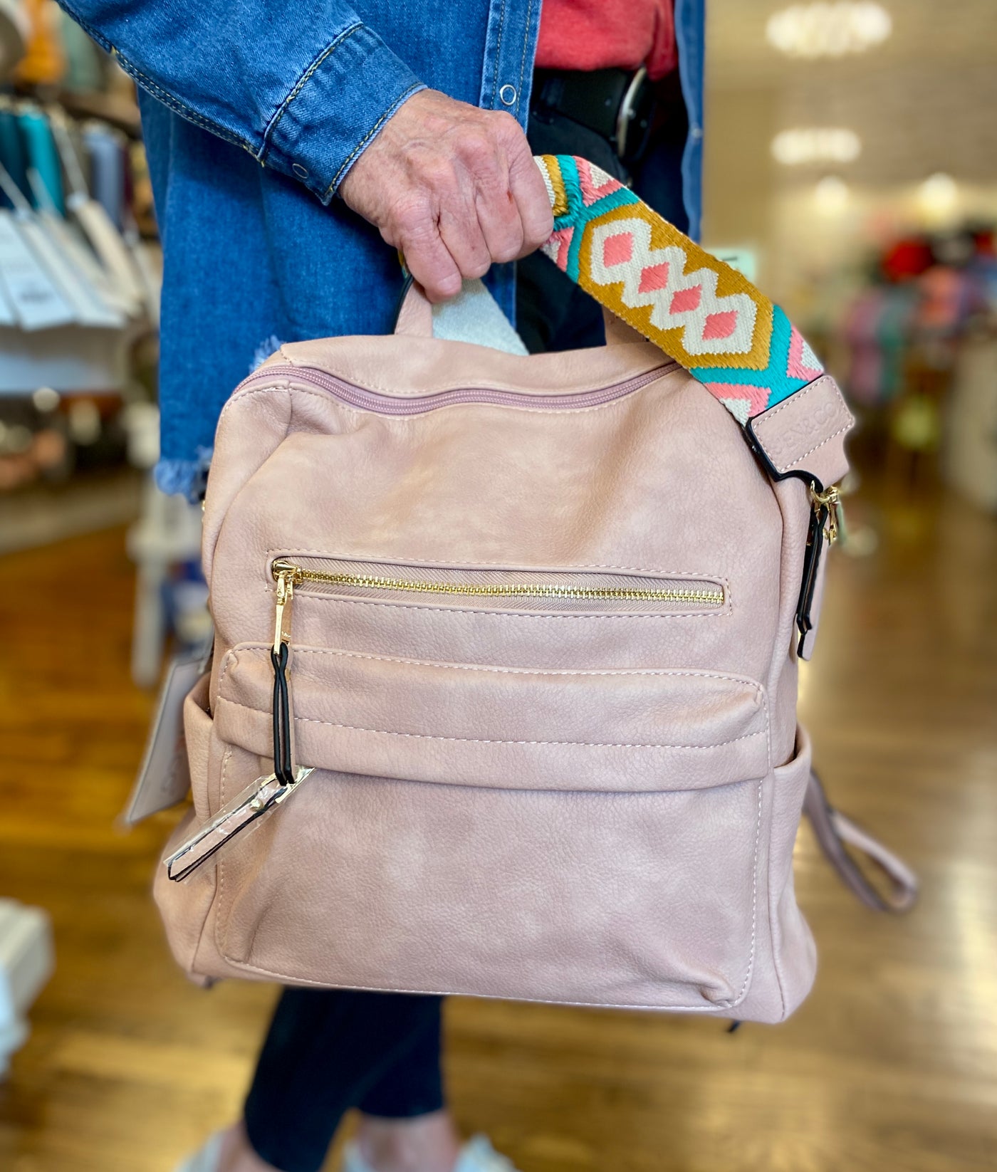 Diana Convertible Backpack Straps Mini / Empress