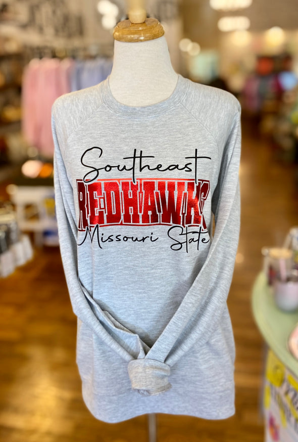 Varsity Redhawks Lightweight Sweatshirt