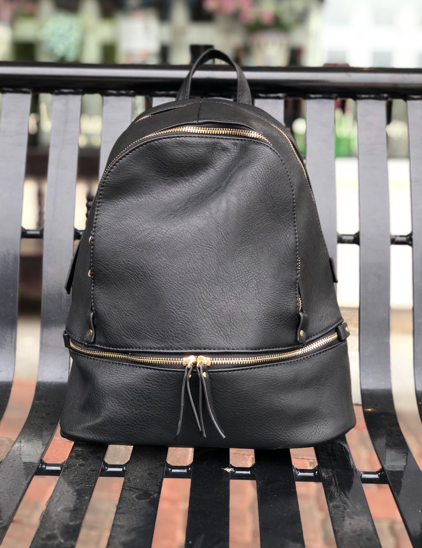 blake mini backpack PEBBLE BLACK Its available in our original Pink or White colors Blake Mini - Recycled Backpacks