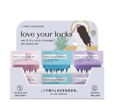 Lemon Lavender Love Your Locks Scalp Massager