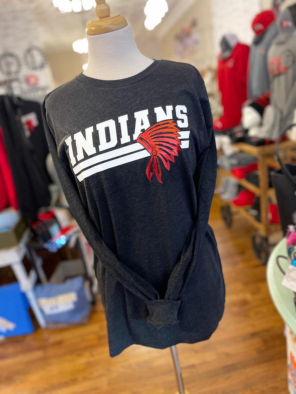 Indians Unleashed Long Sleeve Tee
